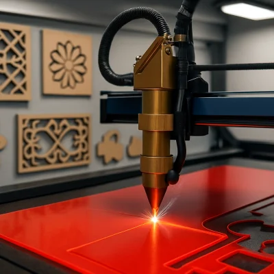 Pleksi ve MDF Lazer Kesim