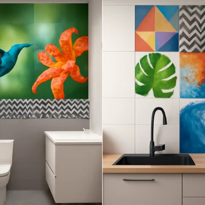 Seramik Üzerine UV Baskı: Duvar Karosu ve Fayans Baskı Çözümleri