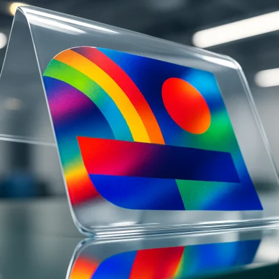 Soğuk Etiket UV Baskı - Görsel 1