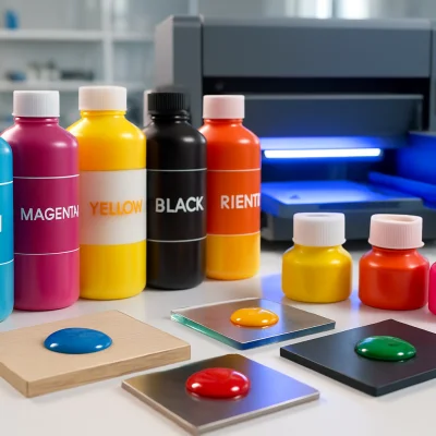 Baskıda Kullanılan Boyalar ve Çeşitleri: UV Baskı Boyalarından Ekosolvent Boyalara Profesyonel Rehber