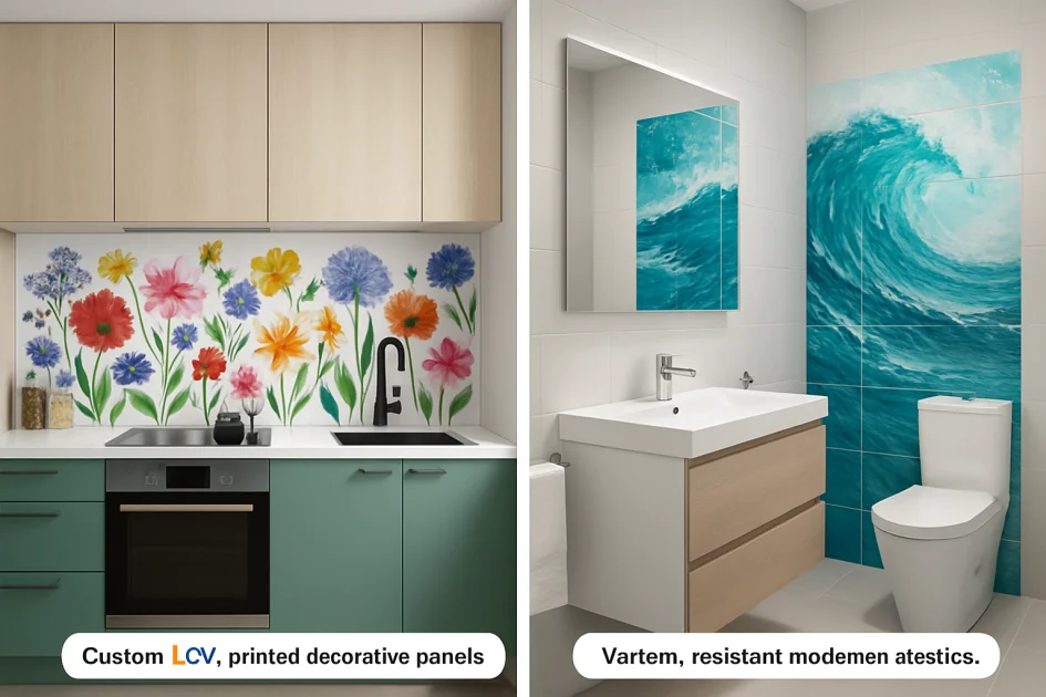 UV Baskı ile Mutfak ve Banyo Dekorasyonu: Modern Yaşam Alanlarınızı Dönüştürün