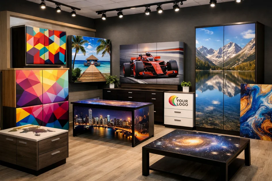 UV Baskı ile Mobilya Üzerine Kişiselleştirme: Modern Dekorasyon ve Tasarımın Geleceği