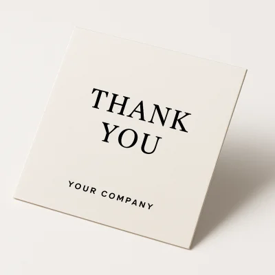 e-ticaret Teşekkür Kartı