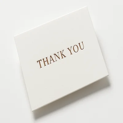 e-ticaret Teşekkür Kartı