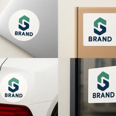 Logo ve Marka Sticker Seti