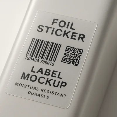 Ürün Etiketi Folyo Sticker