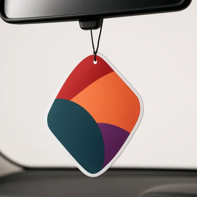 Özel Kesimli Dikiz Aynası Reklam Kartı. Yeni Nesil Araba Aynası Broşürü