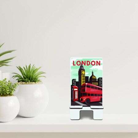 Londra Temalı Telefon Standı